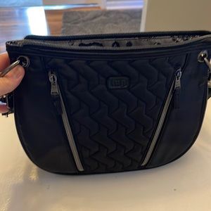 Lug crossbody purse